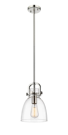 Downtown Urban One Light Pendant Polished Nickel