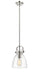 Innovations - 410-1SS-PN-G412-8SDY - One Light Pendant - Downtown Urban - Polished Nickel