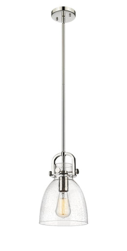 Downtown Urban One Light Pendant Polished Nickel