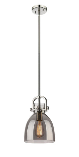 Downtown Urban One Light Pendant Polished Nickel