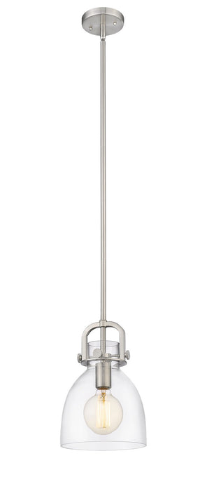 Innovations - 410-1SS-SN-G412-8CL - One Light Pendant - Downtown Urban - Satin Nickel