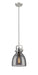 Innovations - 410-1SS-SN-G412-8SM - One Light Pendant - Downtown Urban - Satin Nickel