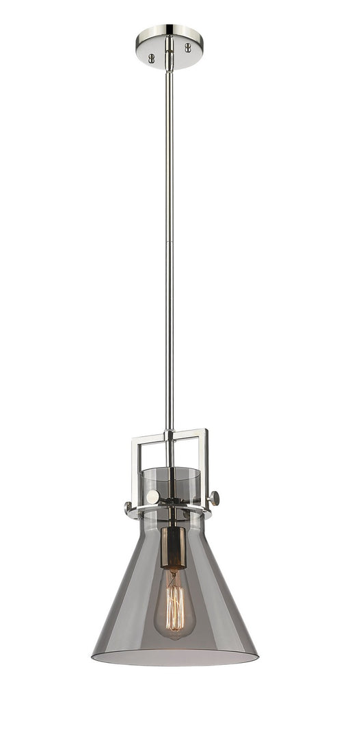 Innovations - 411-1SM-PN-G411-10SM - One Light Mini Pendant - Newton - Polished Nickel