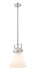 Innovations - 411-1SM-PN-G411-10WH - One Light Mini Pendant - Newton - Polished Nickel