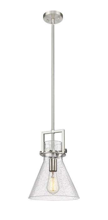 Innovations - 411-1SM-SN-G411-10SDY - One Light Mini Pendant - Newton - Brushed Satin Nickel