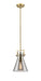 Innovations - 411-1SS-BB-G411-8SM - One Light Pendant - Downtown Urban - Brushed Brass