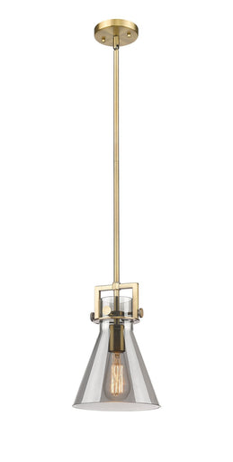 Downtown Urban One Light Pendant Brushed Brass