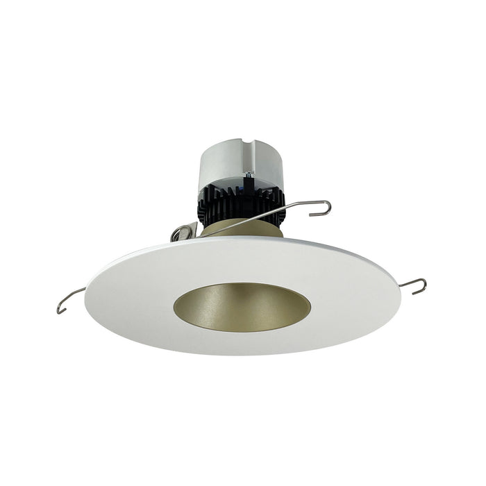 Nora Lighting - NPR-56RNDC35XCHMPW - LED Retrofit Reflector - LED Pearl - Champagne Haze / Matte Powder White