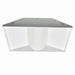 Nora Lighting - NPTCB-E24/30AWEM - LED Center Basket Troffer - LED Lay-In Cb Troffer - White