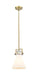Innovations - 411-1SS-BB-G411-8WH - One Light Pendant - Downtown Urban - Brushed Brass