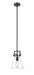 Innovations - 411-1SS-BK-G411-8CL - One Light Pendant - Downtown Urban - Matte Black