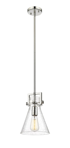 Downtown Urban One Light Pendant Polished Nickel