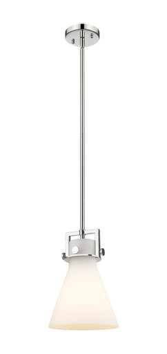 Downtown Urban One Light Pendant Polished Nickel