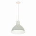 Nora Lighting - NRLM-10C2035WWLE4 - 10" Rlm Shade - LED Rlm - White Outer / White Inner