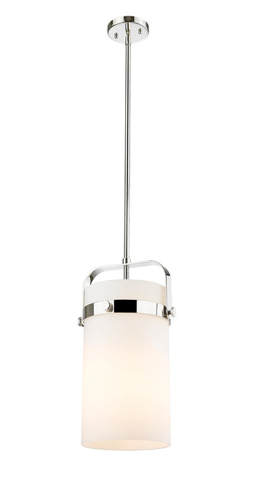 Innovations - 413-1SM-PN-G413-1S-8WH - LED Pendant - Downtown Urban - Polished Nickel