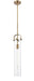 Innovations - 413-1SS-BB-G413-1S-4CL - LED Pendant - Downtown Urban - Brushed Brass