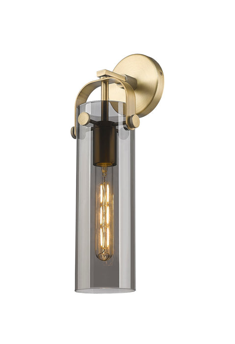 Innovations - 413-1W-BB-G413-1W-4SM - LED Wall Sconce - Downtown Urban - Brushed Brass