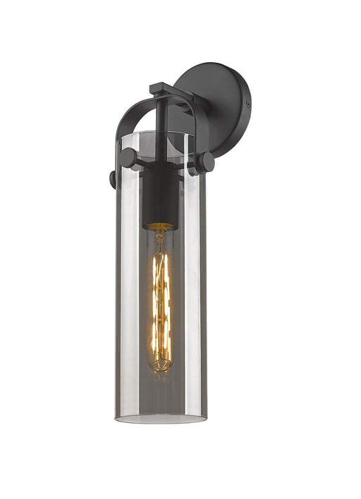 Innovations - 413-1W-BK-G413-1W-4SM - LED Wall Sconce - Downtown Urban - Matte Black