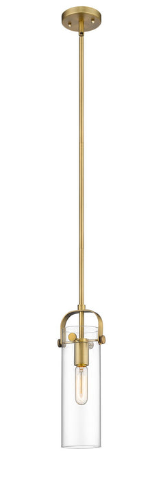 Innovations - 423-1S-BB-G423-12CL - LED Pendant - Downtown Urban - Brushed Brass