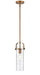 Innovations - 423-1S-BB-G423-12DE - LED Pendant - Downtown Urban - Brushed Brass