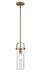 Innovations - 423-1S-BB-G423-12SDY - LED Pendant - Downtown Urban - Brushed Brass