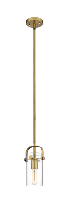 Innovations - 423-1S-BB-G423-7CL - LED Pendant - Downtown Urban - Brushed Brass