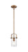 Innovations - 423-1S-BB-G423-7SDY - LED Pendant - Downtown Urban - Brushed Brass