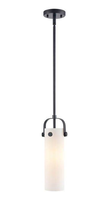 Innovations - 423-1S-BK-G423-12WH - LED Pendant - Downtown Urban - Matte Black