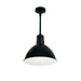 Nora Lighting - NRLM-10ST3030BWLE4/24 - Stem Mounted LED Shade - LED Rlm - Black Outer / White Inner