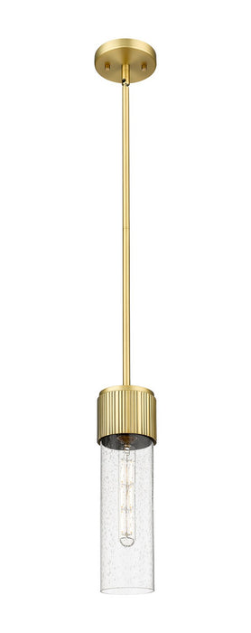 Innovations - 428-1S-BB-G428-12SDY - LED Pendant - Downtown Urban - Brushed Brass