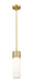 Innovations - 428-1S-BB-G428-12WH - LED Pendant - Downtown Urban - Brushed Brass
