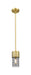 Innovations - 428-1S-BB-G428-7SM - LED Pendant - Downtown Urban - Brushed Brass