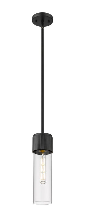 Innovations - 428-1S-BK-G428-12CL - LED Pendant - Downtown Urban - Matte Black