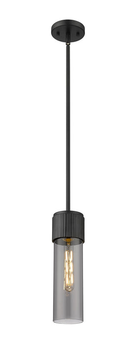 Innovations - 428-1S-BK-G428-12SM - LED Pendant - Downtown Urban - Matte Black