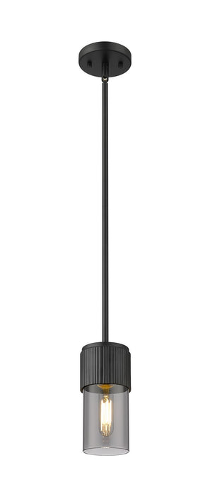 Innovations - 428-1S-BK-G428-7SM - LED Pendant - Downtown Urban - Matte Black