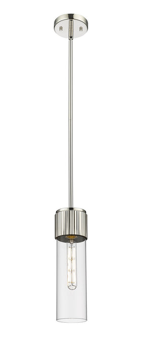 Innovations - 428-1S-PN-G428-12CL - LED Pendant - Downtown Urban - Polished Nickel
