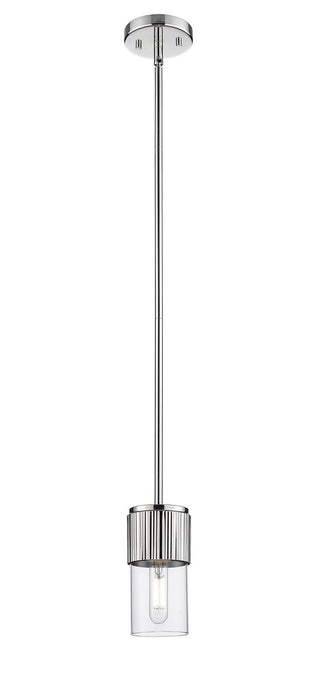 Innovations - 428-1S-PN-G428-7CL - LED Pendant - Downtown Urban - Polished Nickel