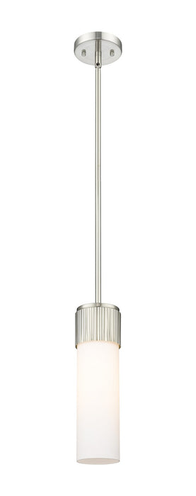 Innovations - 428-1S-SN-G428-12WH - LED Pendant - Downtown Urban - Satin Nickel