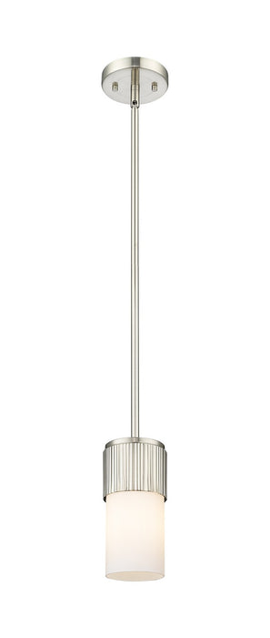 Innovations - 428-1S-SN-G428-7WH - LED Pendant - Downtown Urban - Satin Nickel