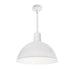 Nora Lighting - NRLM-16ST2530WWLE4/36 - Stem Mounted LED Shade - LED Rlm - White Outer / White Inner