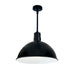 Nora Lighting - NRLM-16ST3840BWLE4/12 - Stem Mounted LED Shade - LED Rlm - Black Outer / White Inner