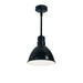 Nora Lighting - NRLM-8ST1840BWLE4/72 - Stem Mounted LED Shade - LED Rlm - Black Outer / White Inner