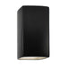 Justice Designs - CER-0910-CRB - Lantern - Ambiance - Carbon - Matte Black