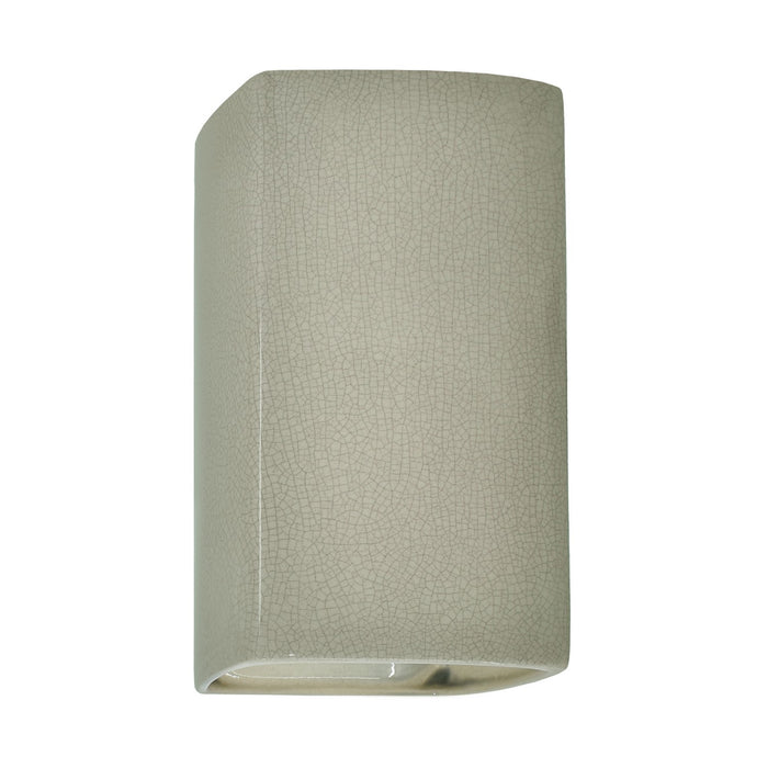 Justice Designs - CER-0910W-CKC - Lantern - Ambiance - Celadon Green Crackle