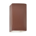 Justice Designs - CER-0910W-CLAY - Exterior - Sconces