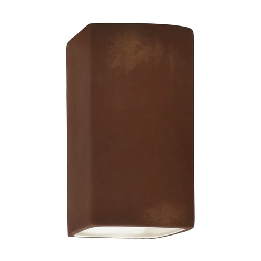 Justice Designs - CER-0910W-RRST - Lantern - Ambiance - Real Rust