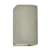 Justice Designs - CER-0920-CKC-LED1-1000 - LED Lantern - Ambiance - Celadon Green Crackle