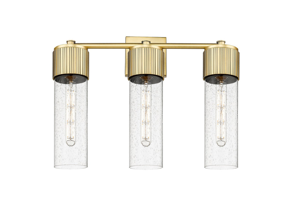 Innovations - 428-3W-BB-G428-12SDY - LED Bath Vanity - Downtown Urban - Brushed Brass