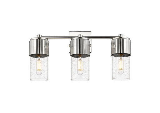 Innovations - 428-3W-PN-G428-7SDY - LED Bath Vanity - Downtown Urban - Polished Nickel