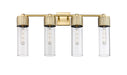 Innovations - 428-4W-BB-G428-12CL - LED Bath Vanity - Downtown Urban - Brushed Brass